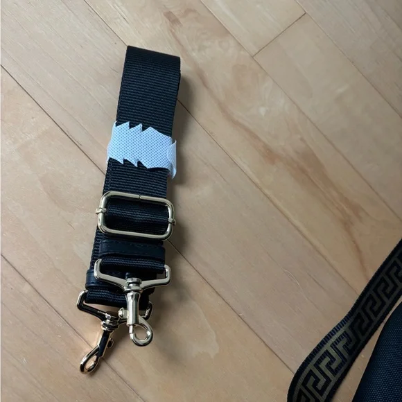 Versace Black Tote with Gold Accents - Picture 4 of 5